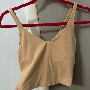 align tank pecan tan size 0 lululemon